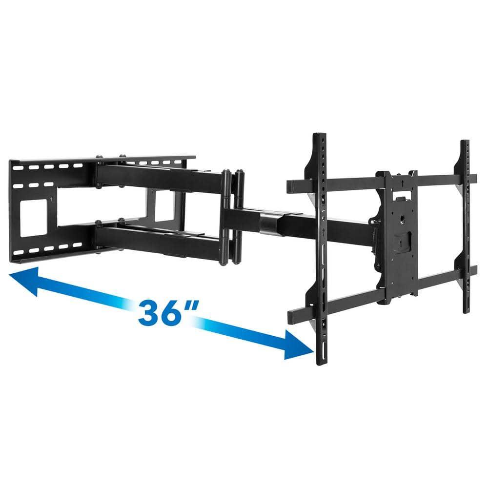 Mount-it Mount-It! Full Motion Wall Bracket TV Mount | 36 in. Extended Articulating Arm Fits 42 to 90 in. TVs