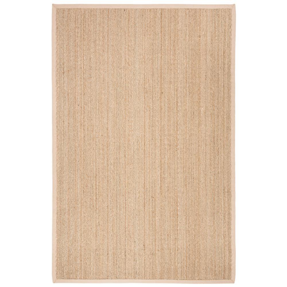 Natural Fiber NF115 Power Loomed Indoor Area Rug - Natural/Beige - 5'x8' - Safavieh