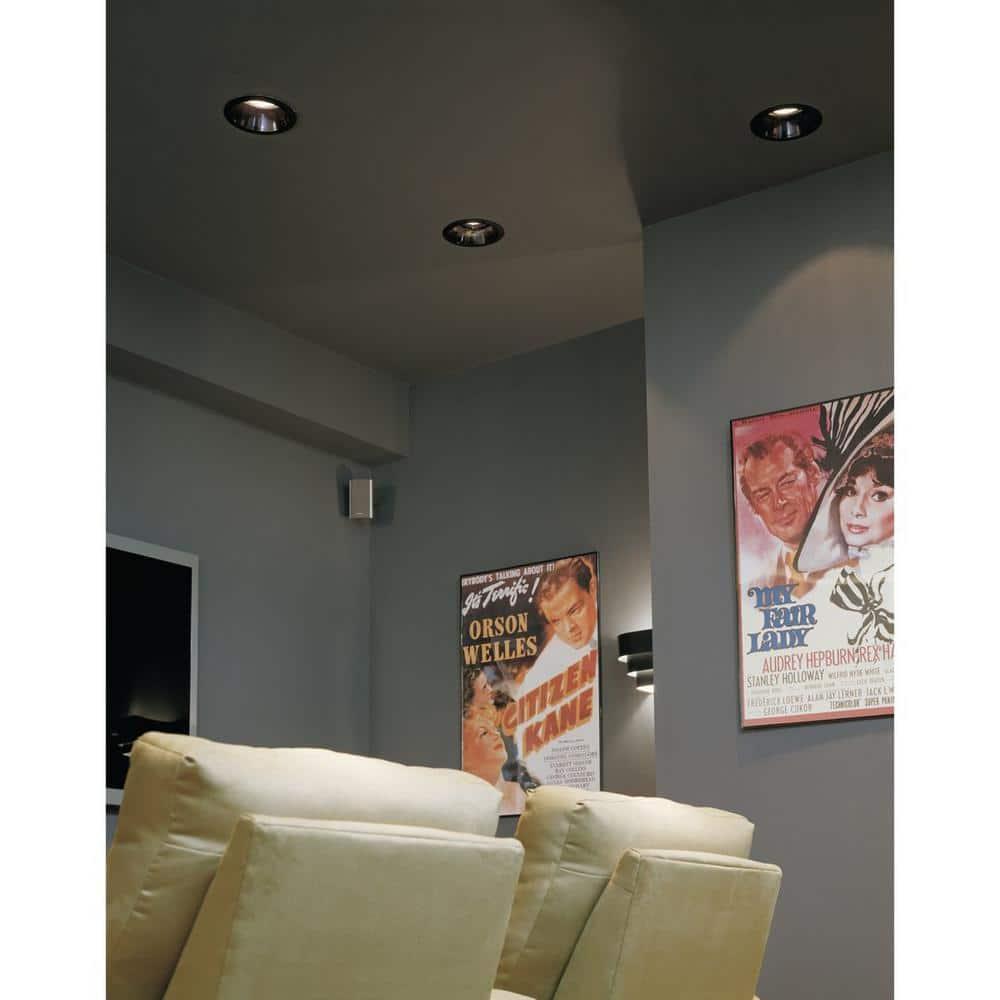 Progress Lighting, Tri-Band Louver, 1-Light Wall Sconce, Matte Black, Metal Shade, Steel, 7" W x 7" H x 14" L, 100W MED, BL