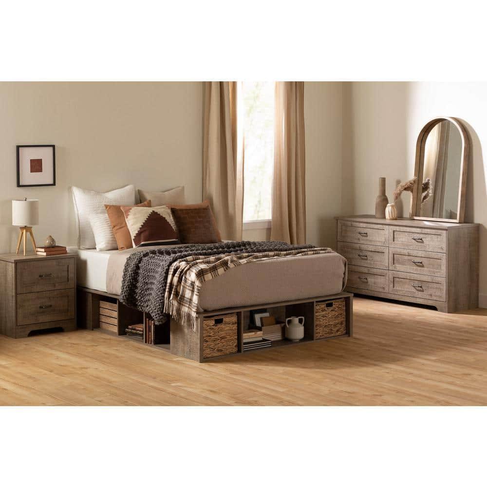 Prairie Storage Bed With Baskets