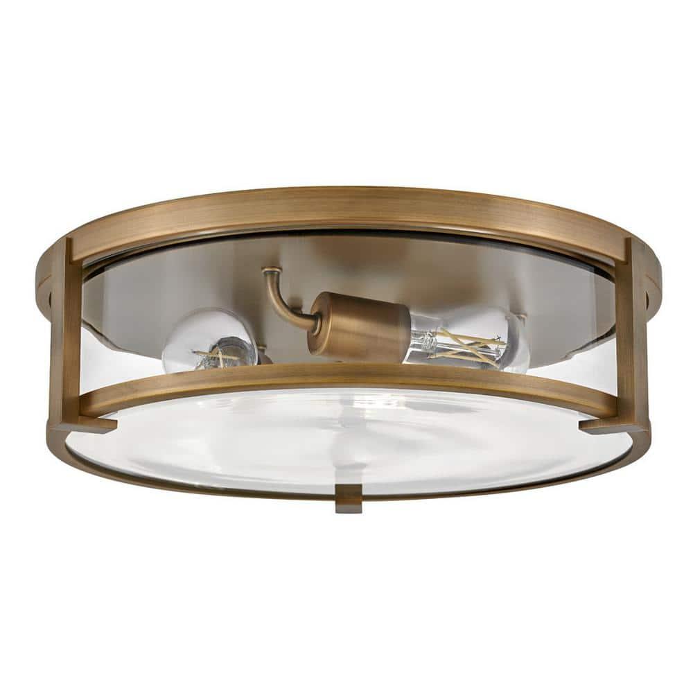 Lowell Three-Light Flush Mount Ceiling Light
