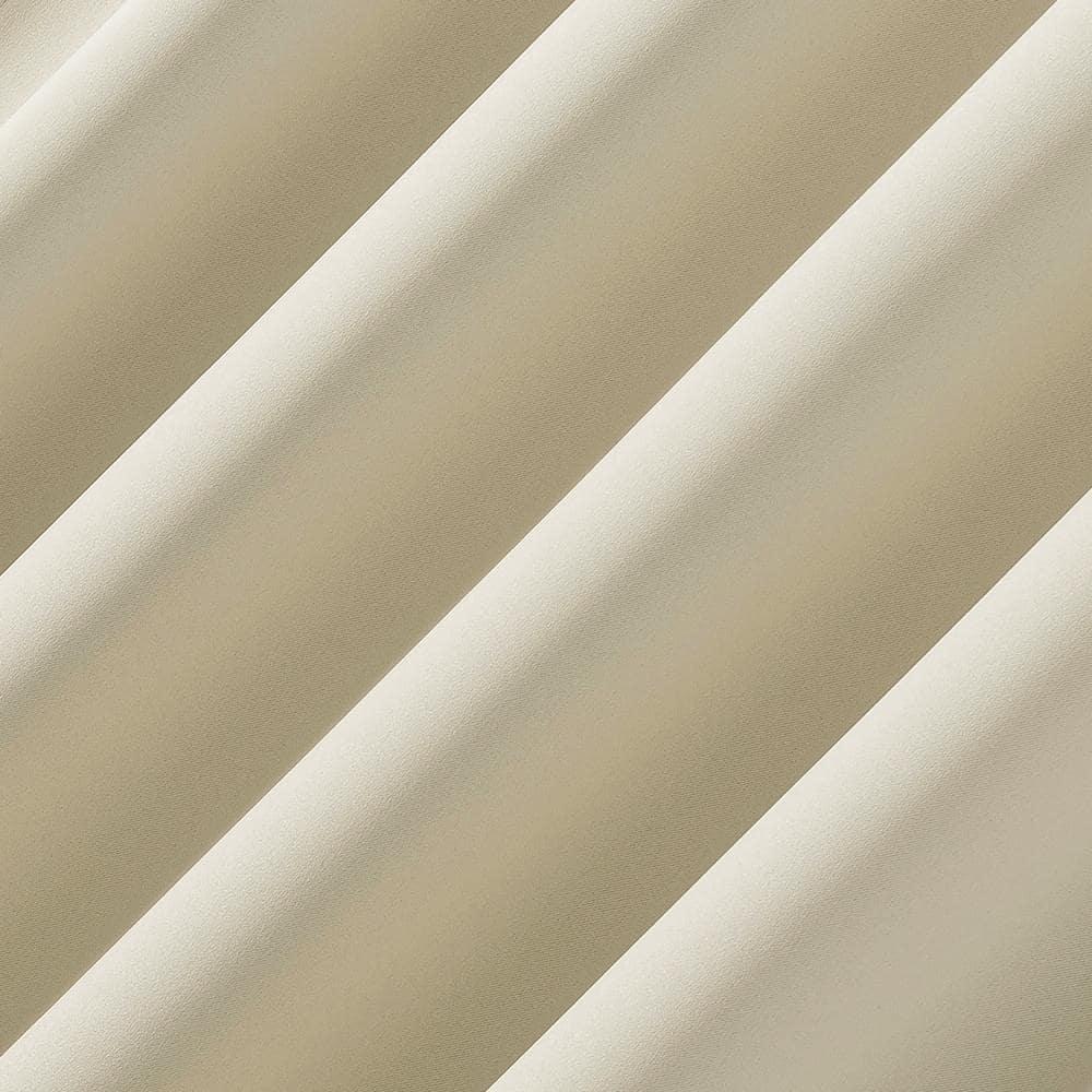 Sun Zero Bergen Theater Grade 100% Blackout Rod Pocket Curtain Panel