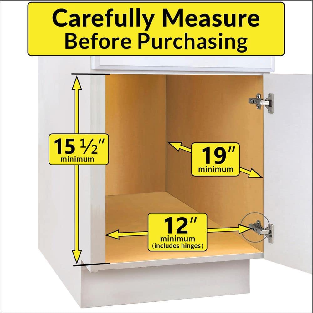 LYNK PROFESSIONAL LYNK PROFESSIONAL® Select™ Slide Out Under Sink Kitchen Cabinet Organizer 11.5"W x 18"D, Wood