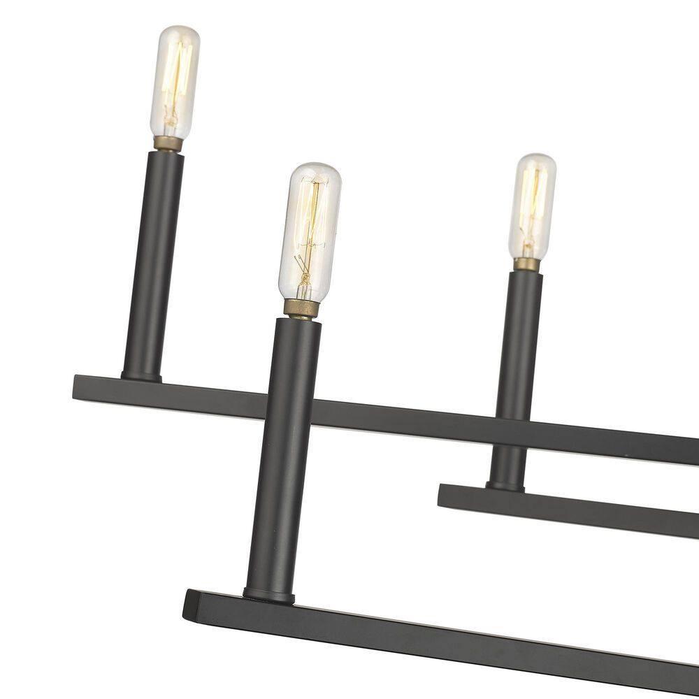 Acclaim Lighting In20026 Hale 8 Light 42" Wide Candle Style Chandelier - Black