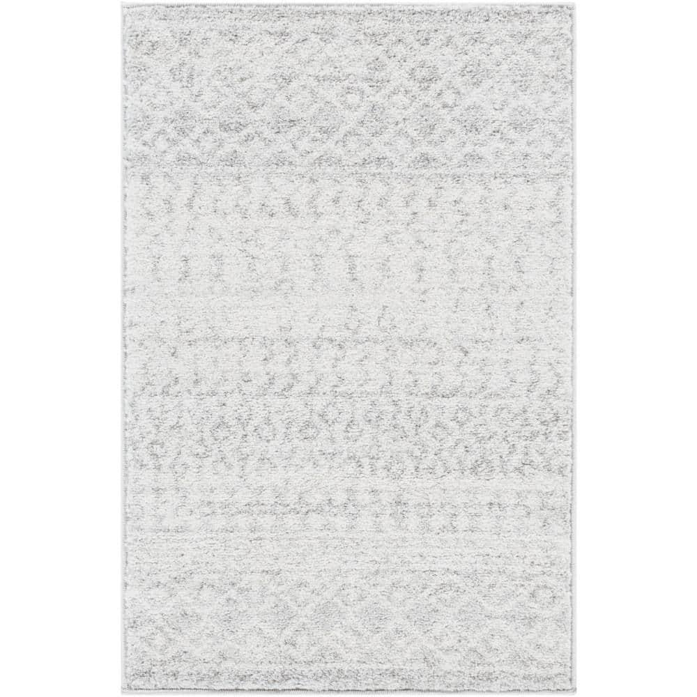 Laurine Gray Doormat 2 ft. x 3 ft. Area Rug
