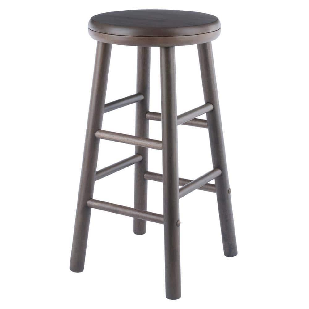 Winsome Swivel Solid Wood Counter Stool (Set of 2)