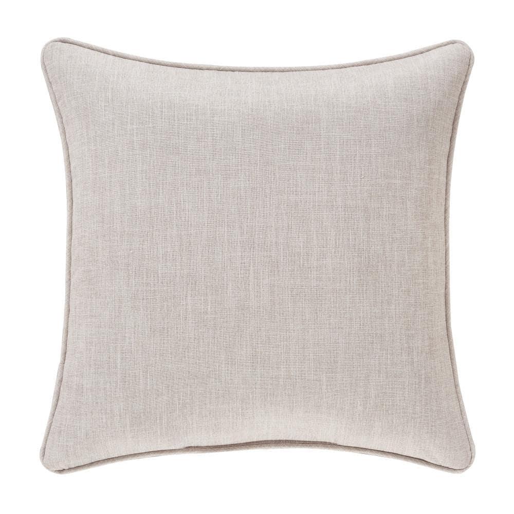 Five Queens Court Leanna 20" Square Decorative Throw Pillow