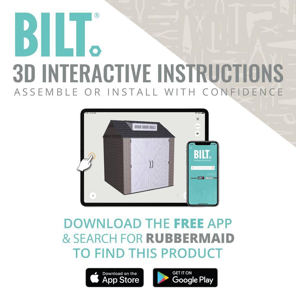 Rubbermaid Rubbermaid Big Max 5 ft. x 6 ft. Vertical Shed