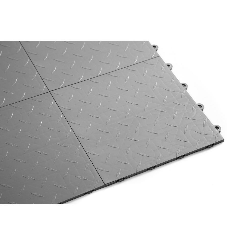 FlooringInc 12'' W x 12'' L Garage Flooring Tiles