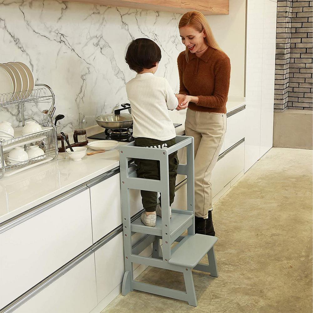 SDADI White 2 - Step Stool