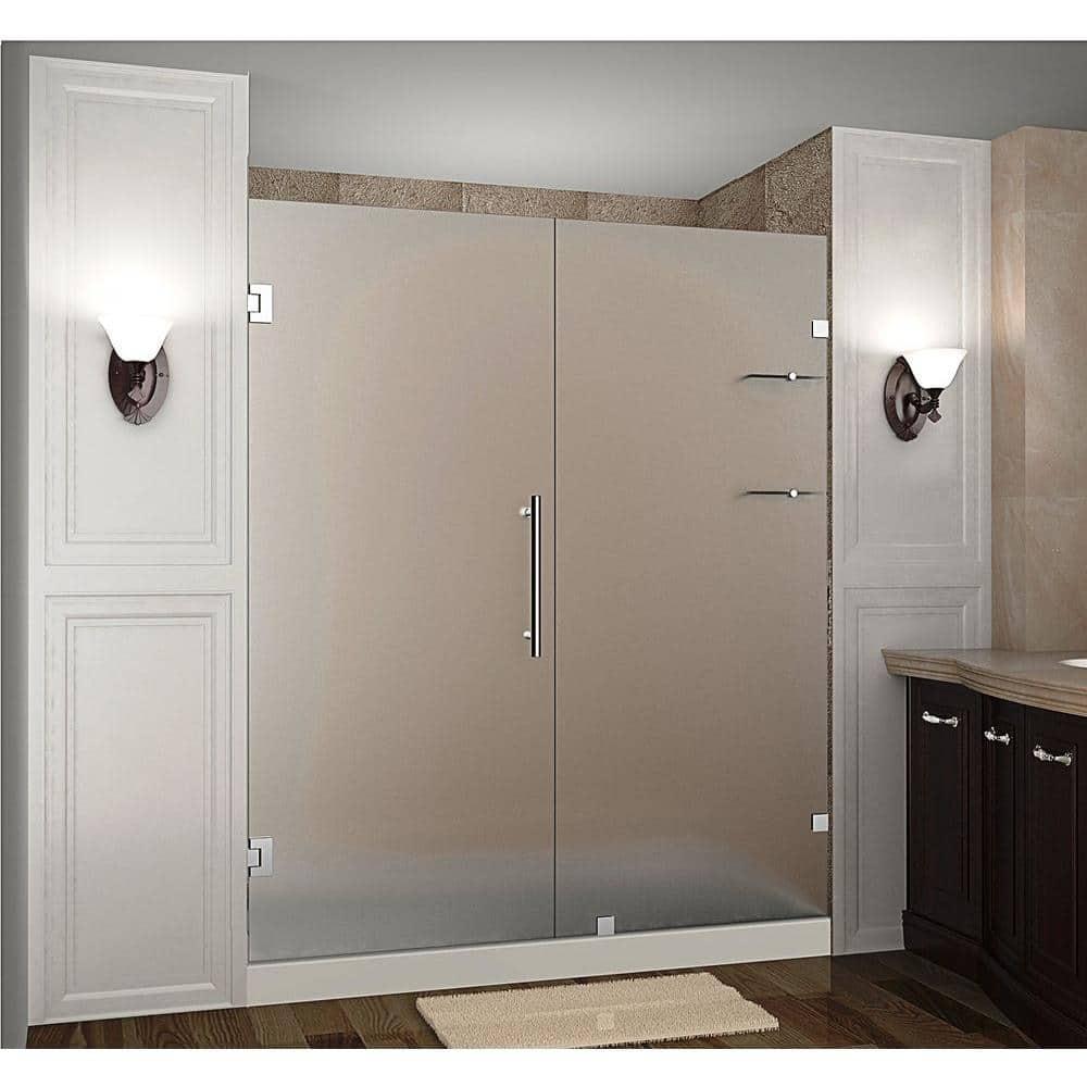 Nautis GS Hinged Frameless Shower Door