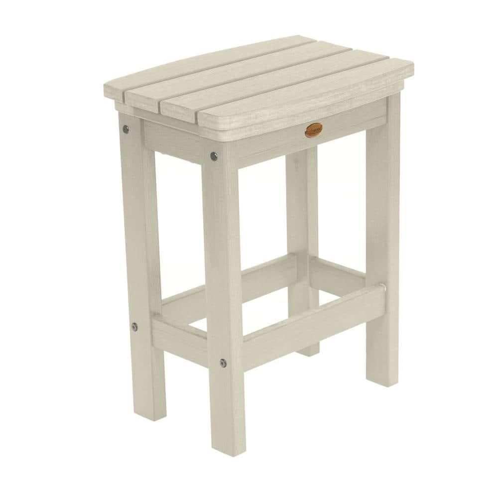 Highwood Lehigh Bar Stool - Counter Height, Outdoor, Eco-friendly, Synthetic Wood