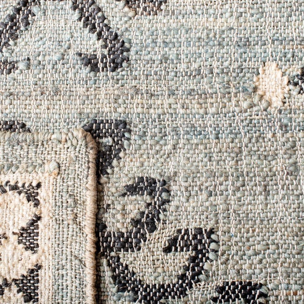 SAFAVIEH Kilim Lisette Tribal Area Rug, Blue/Black, 9' x 12'