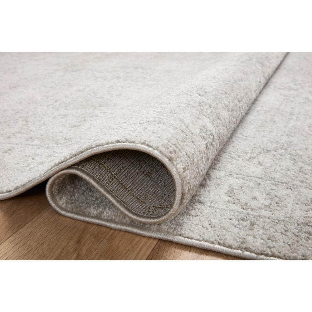 Loloi II Odette Silver / Ivory 6'-7" x 9'-6" Area Rug