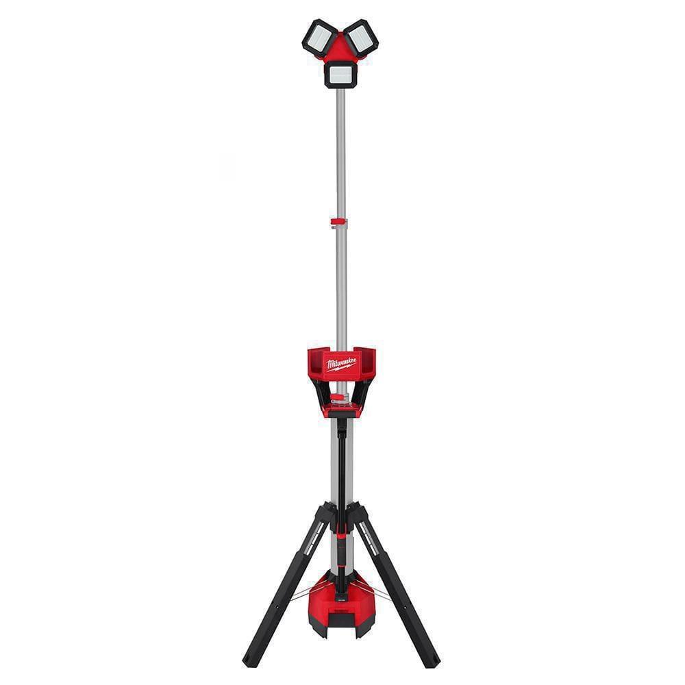 Milwaukee 2136-20 M18 ROCKET LED Tower Light and Charger 7 ft. Max Height