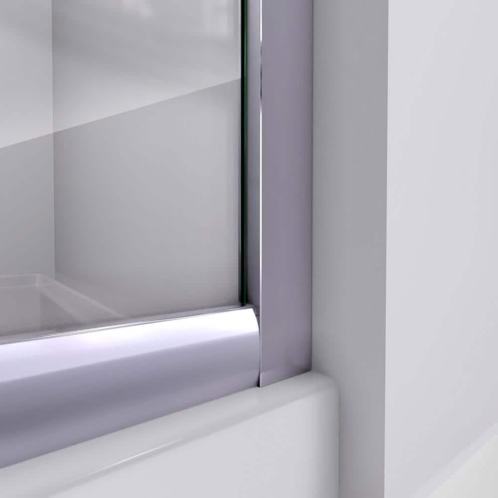Prime 38" W x 38" D x 74.75" H Round Sliding Shower Enclosure with Base Included