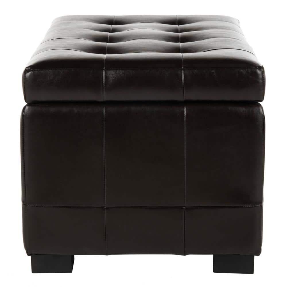 Small Manhattan Storage Bench - Brown - Safavieh