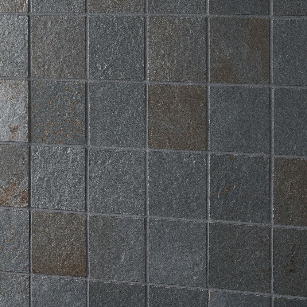 Angela Harris Fuller 11.81 in. x 11.81 in. Matte Porcelain Floor and Wall Mosaic Tile