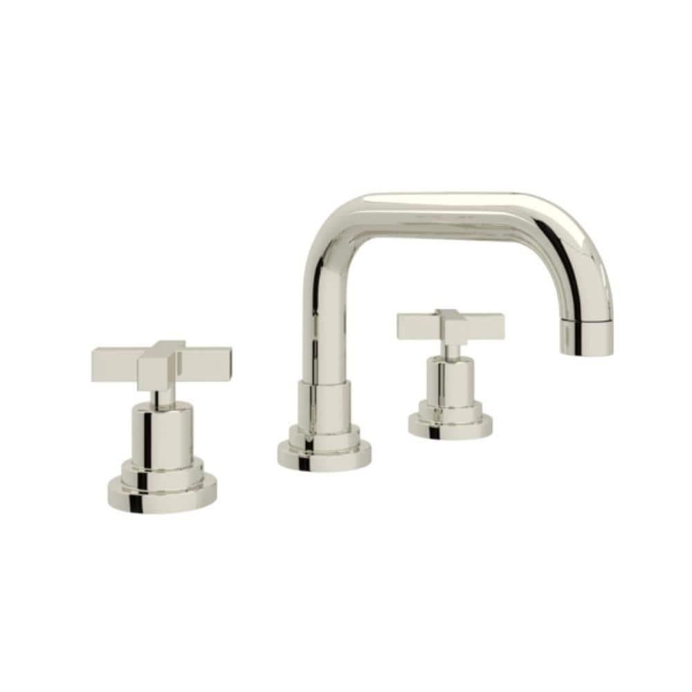 Lombardia Widespread Lavatory Faucet With U-Spout