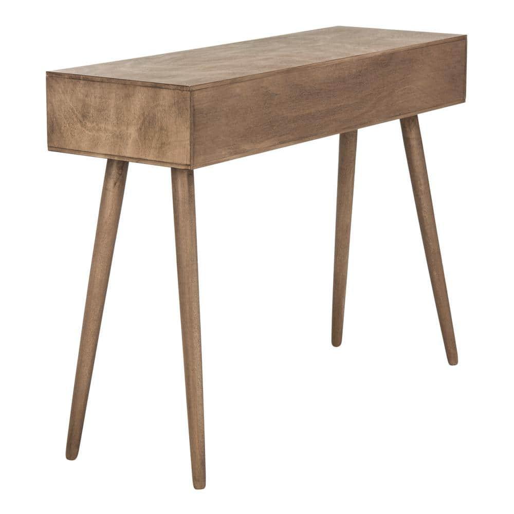 Albus 3 Drawer Console Table - CNS5701B - Brown - Safavieh