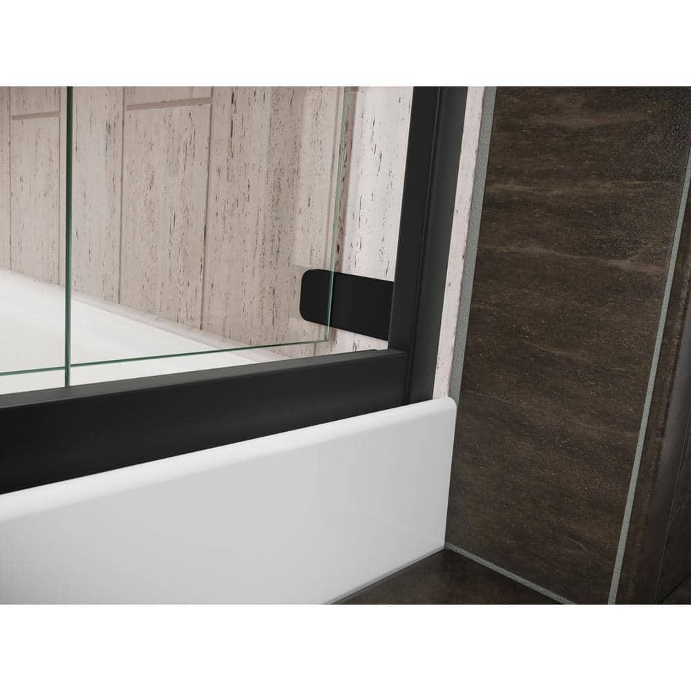 Levity 59.62" x 62" Bypass Bath Door with CleanCoat® Technology