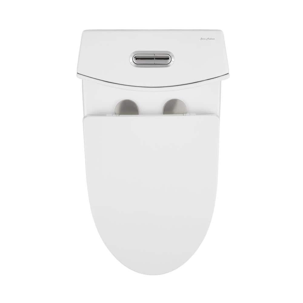 St. Tropez One Piece Elongated Toilet Dual Vortex Flush 1.6 GPF