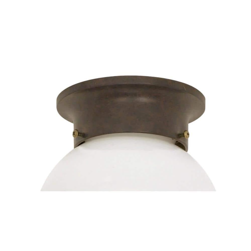 Nuvo Lighting 60-247 1 Light - 6 in. - Ceiling Mount - White Ball