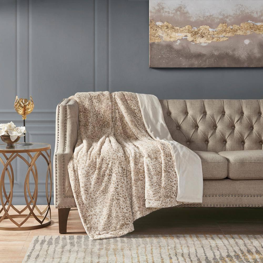 Madison Park Zuri Oversized Faux Fur