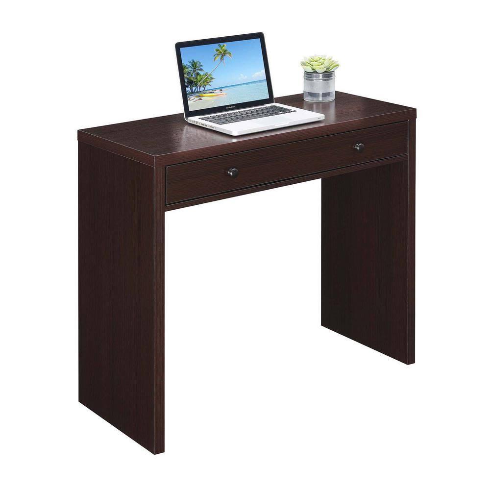 Convenience Concepts Northfield 30 inches Tall 1 Drawer 36-inch Desk, Espresso, All Ages