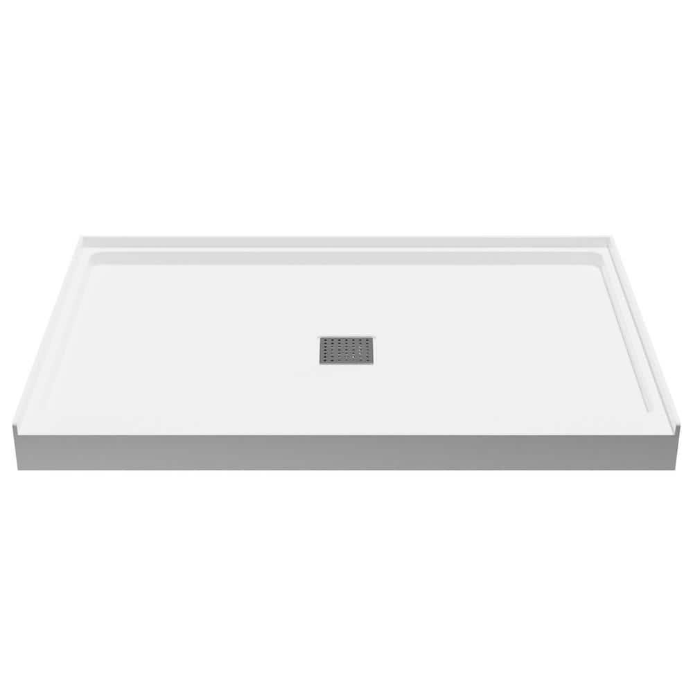 48'' W 32'' D Rectangular Triple Shower Base