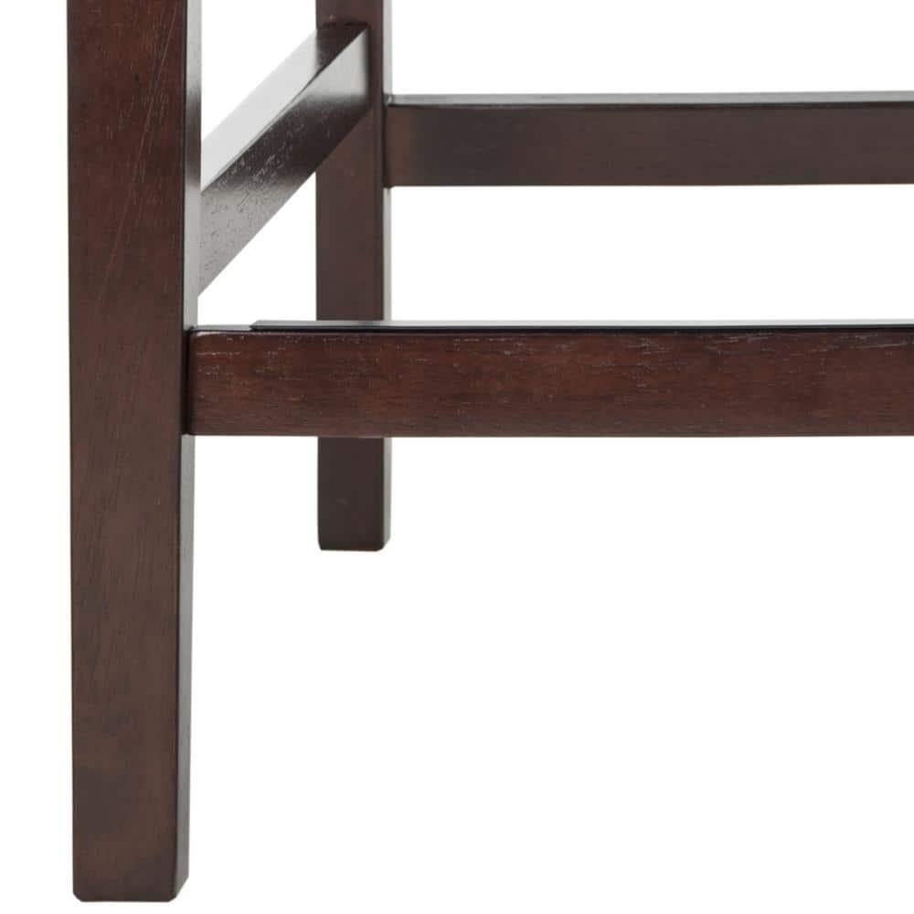 Norah Counter Stool (Set of 2) - FOX6209 - Dark Taupe - Safavieh Couture