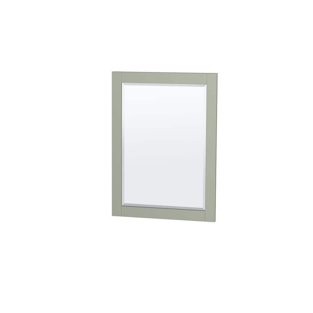 Wyndham Collection Sheffield 29" Freestanding Single Vanity Base Only with 24" Mirror