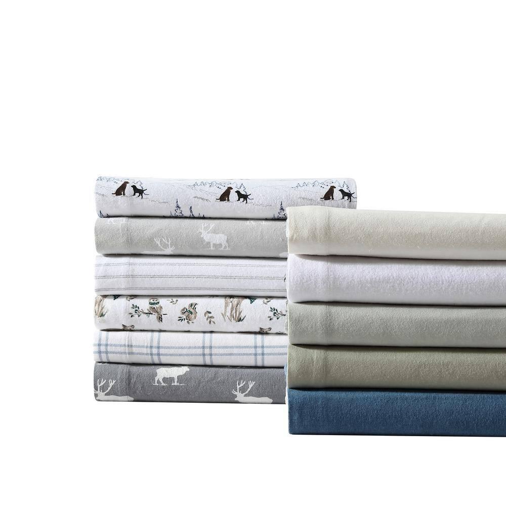 Eddie Bauer Cozy Cotton Flannel Sheet Sets
