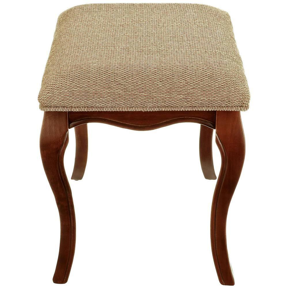 Design Toscano Lady Guinevere Upholstered Vanity Stool