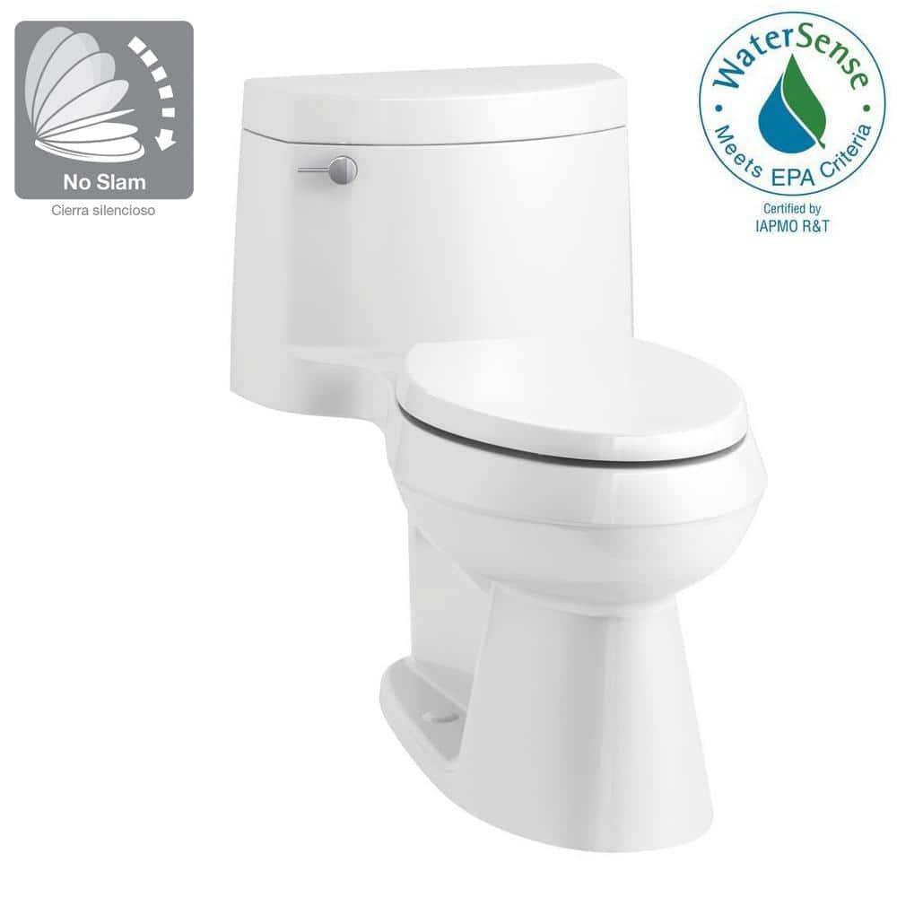Cimarron® 1.28 GPF Water Efficient Elongated One-Piece toilet (Seat Included)