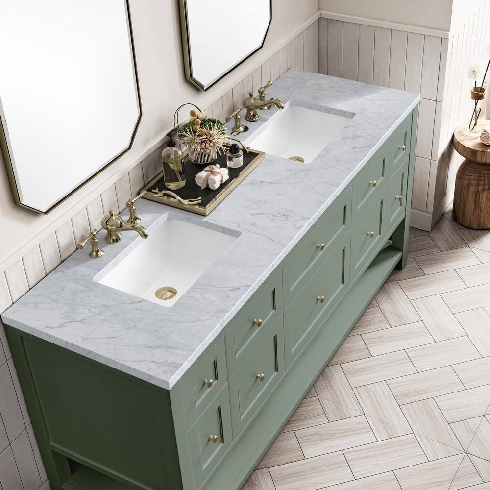 Breckenridge 72'' Double Bathroom Vanity with Top