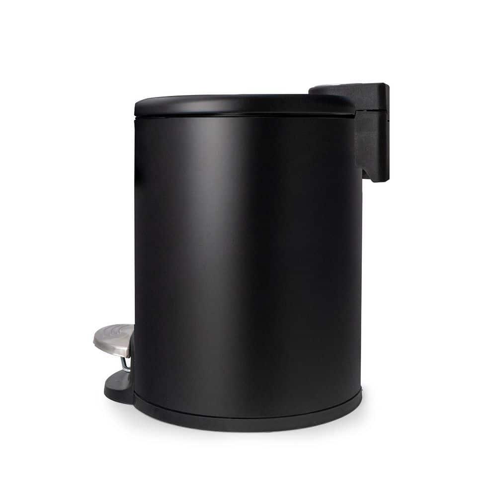 Evideco Mel Metal Step On Kitchen Trash Can - 1.3 Gallons