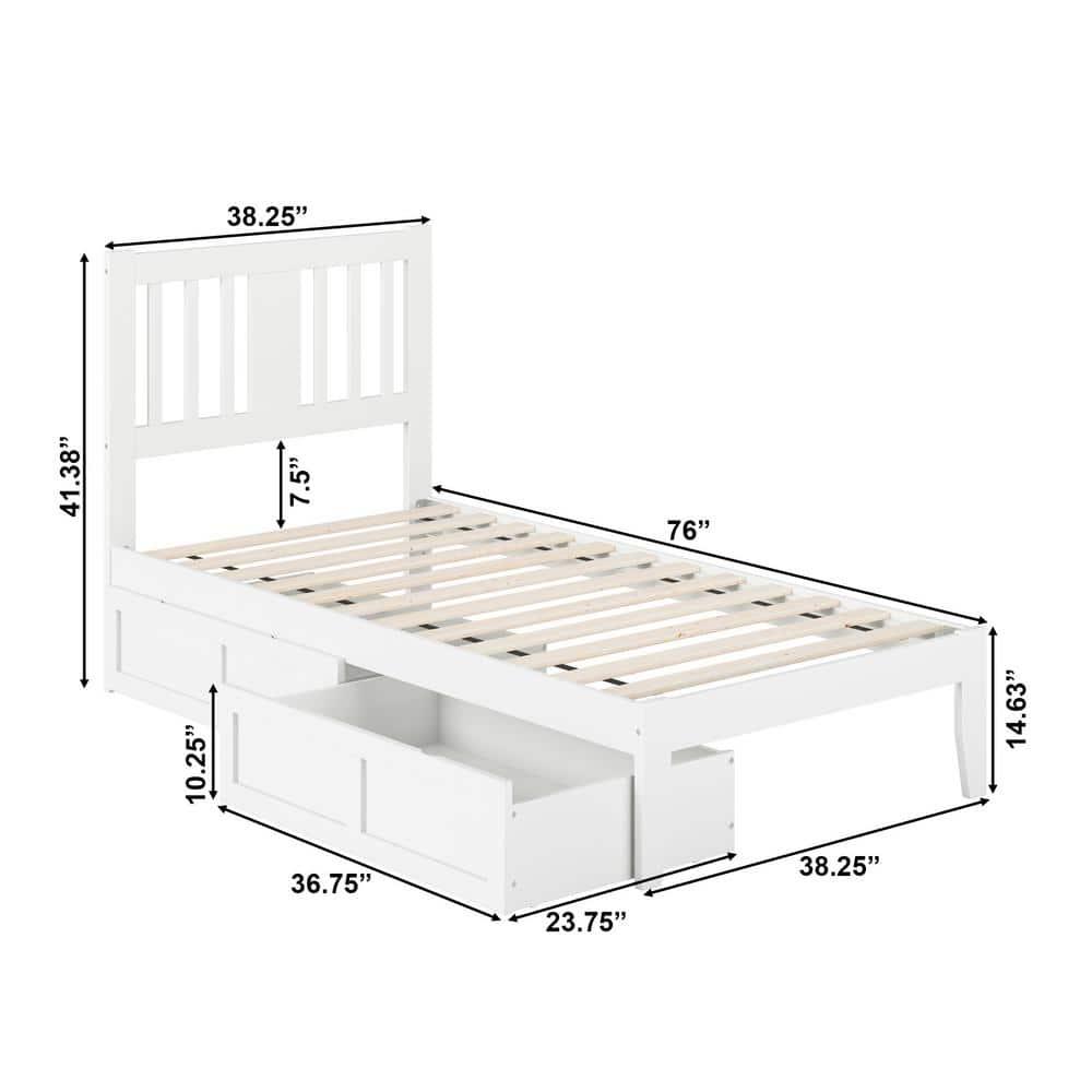 Tahoe Bed USB Turbo Charger with 2 Drawers - AFI