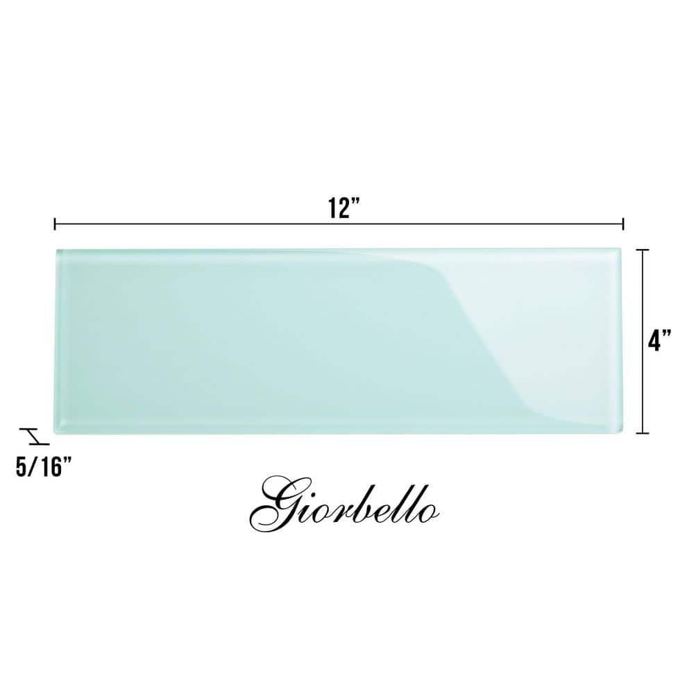 Glass Subway 4" x 12" Wall Tile