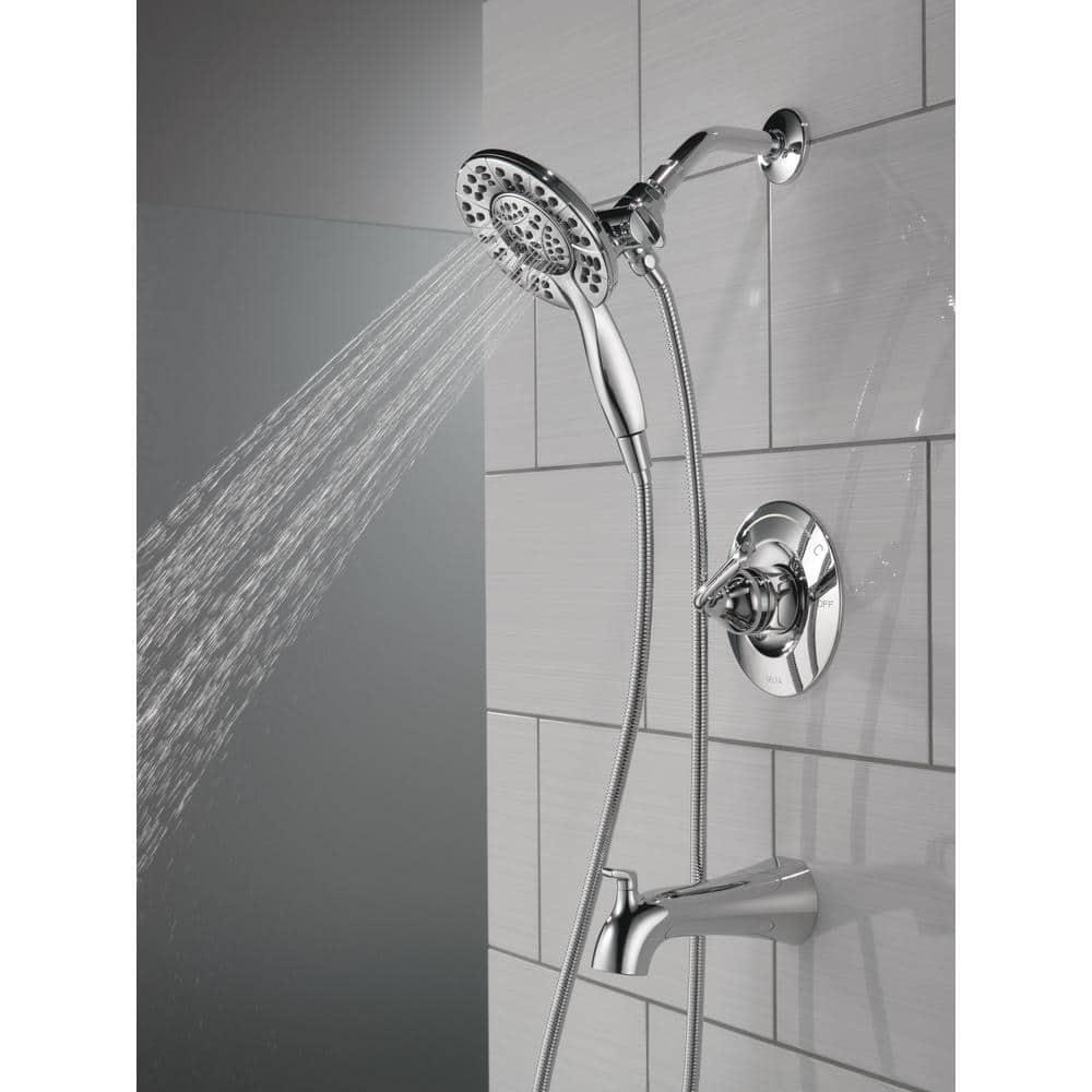 Arvo Single-Function Tub Shower Faucet Set, Shower Trim Kit with In2ition Shower Head and Valve