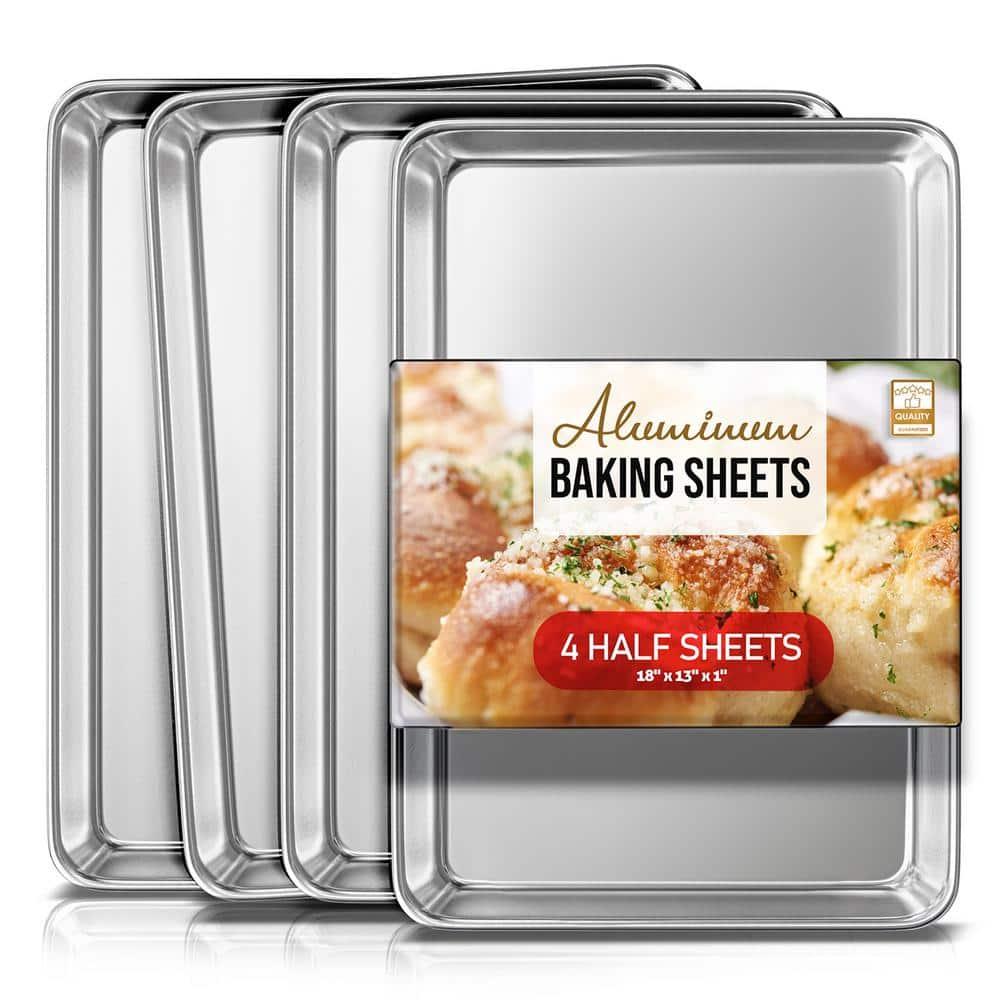 Joytable Joytable Non-Stick Aluminized Steel Half Sheet Pan Set (Set of 4)