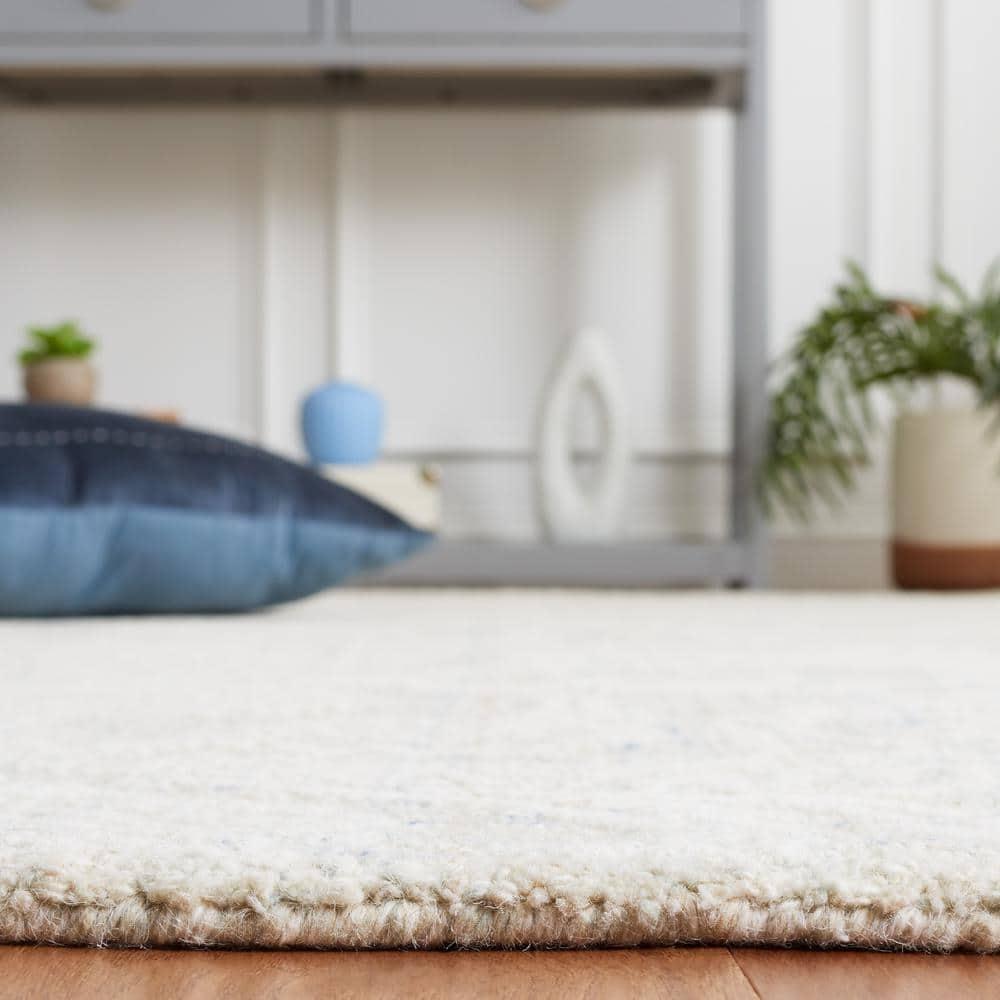 Ebony EBN111 Hand Tufted Accent Rug - Blue/Ivory - 3'x5' - Safavieh.