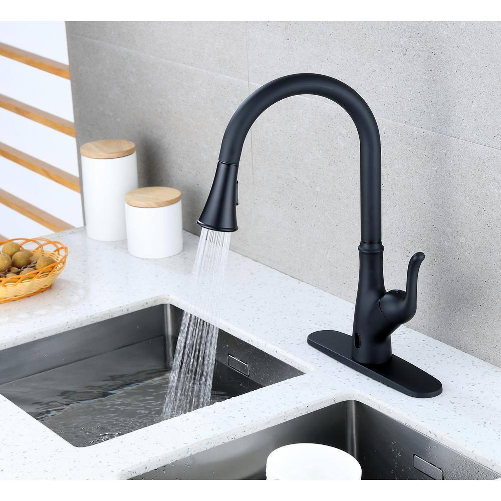 RunFine Group Brisbane Pull Down Touchless Kitchen Faucet