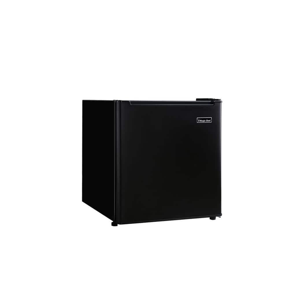 Magic Chef 1.7 Cubic-ft Manual Defrost Refrigerator (Black)