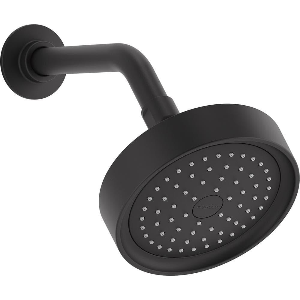 Kohler Purist 2.5 Gpm Multifunction Wall Mount Showerhead, Three Spray Settings, 5.5" High Pressure Spray Head