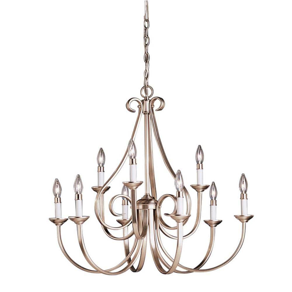 Dover 9 - Light Dimmable Classic / Traditional Chandelier
