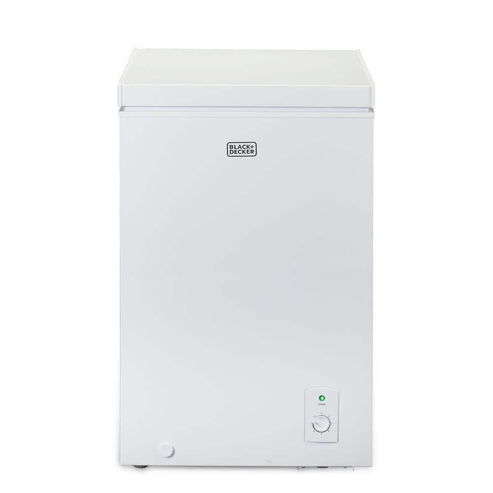 Black+Decker BCFK356 3.5-Cubic-Foot Chest Freezer, White