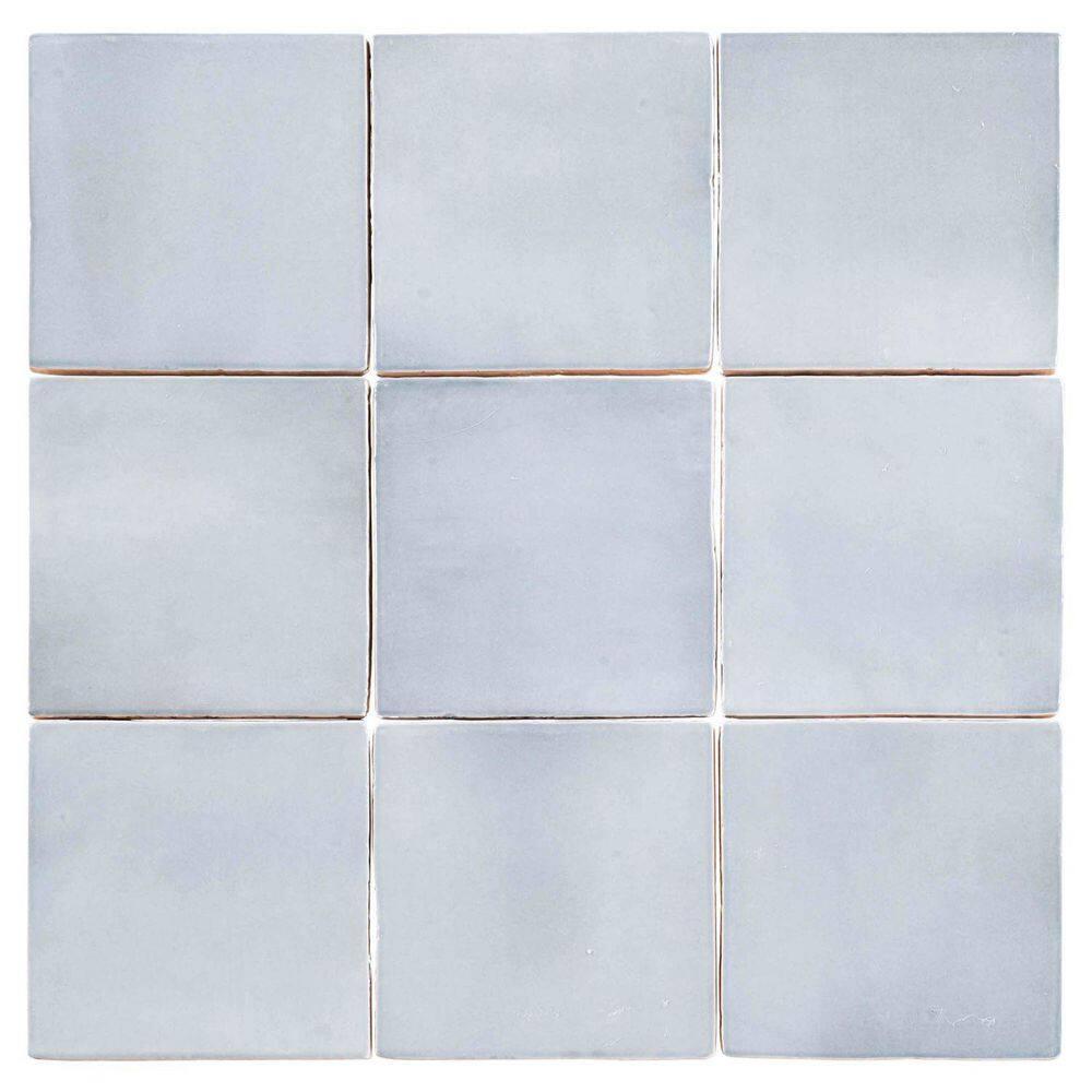 Andova Fion 4-in. Mediterranean-Inspired Glossy Ceramic Wall Tile