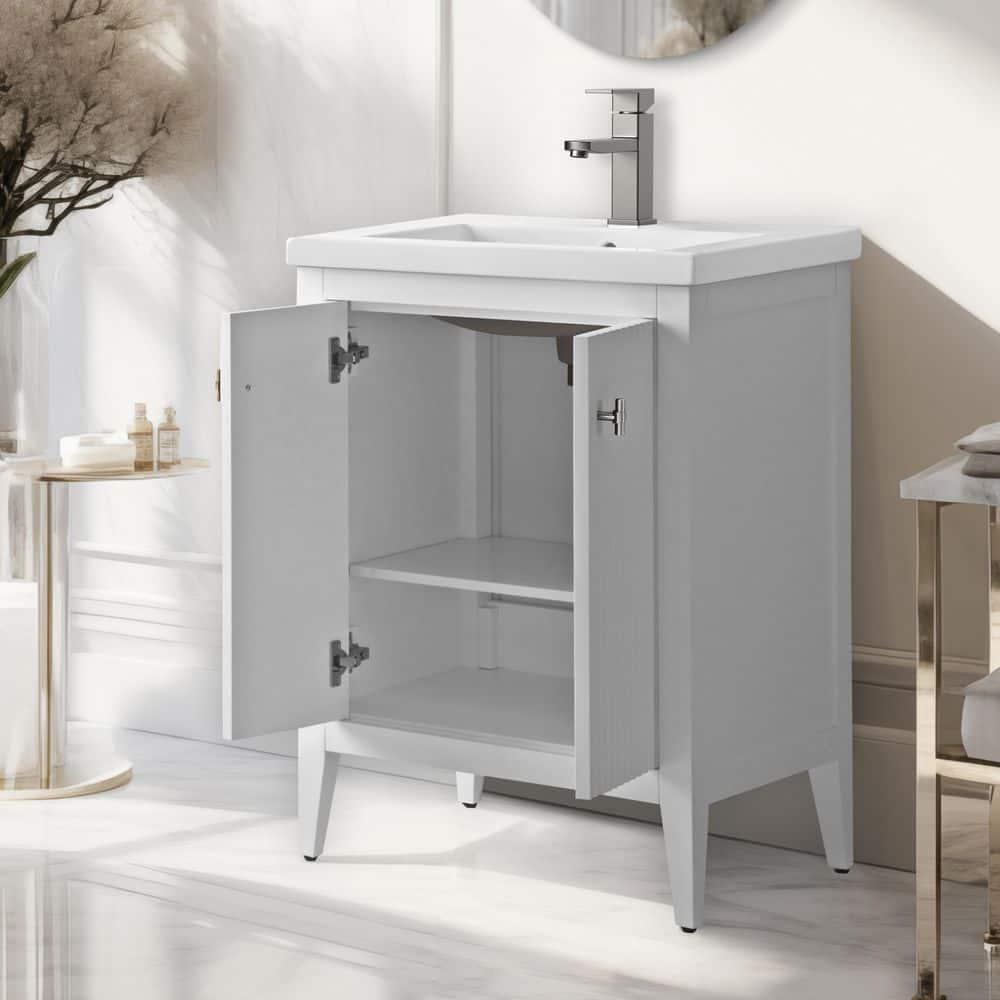 24" Single Bathroom Vanity Set