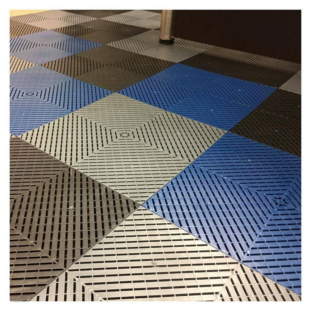 Swisstrax Ribtrax Swisstrax 12'' W x 12'' L Garage Flooring Tiles